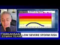 Low end severe storm threat March 2026