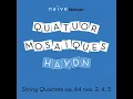 String Quartet No. 53 in D Major, Op. 64 No. 5, Hob. III:63 "The Lark": IV. Finale. Vivace