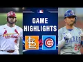 St Louis Cardinals vs Chicago Cubs Full Game Highlights August 15 2026 MLB Season