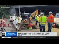 Crews working to determine source of oil leak that closed Sepulveda Blvd