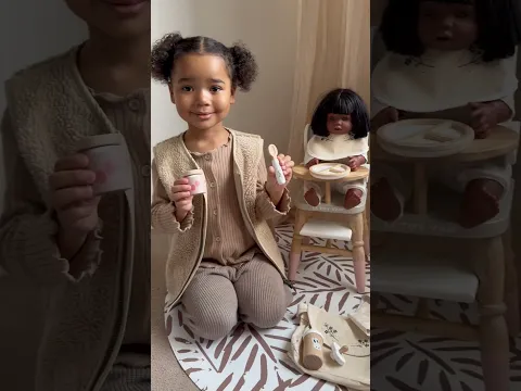 Dolls Wooden High Chair