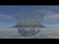 1 Billion Cell Raindrop Impact CFD Simulation 2 hours on 1 AMD Instinct MI200 64GB GPU
