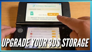 Upgrading your 3DS storage Here s how I transferred my data