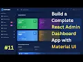Build a Complete React Admin Dashboard App React Material UI Bootstrap 4 Light Dark Mode