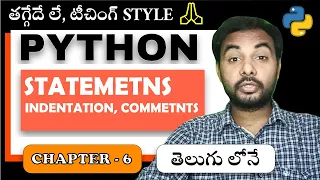 Python Tutorial for Beginners Python Tutorial Suresh Techs Statements Indentation and Com