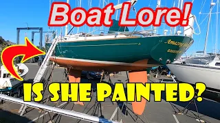 Boat lore: Is she painted?
