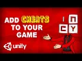 How to add CHEATS to your game Unity Tutorial