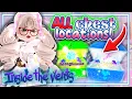ALL VENTS BATHING QUARTERS CHEST LOCATIONS 10 000 Diamonds XP ITEM CAMPUS 3 Royale High