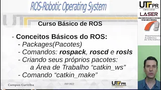 (CBR-8) Aula 8 - Curso Básico de ROS - Criando Workspace, Pacote e Nó