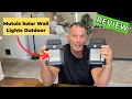 Mutois Solar Wall Lights Outdoor REVIEW