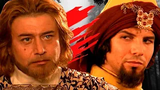 اقوى مشاهد الظاهر بيبرس بيبرس قطع رؤوس رسل هولاكو و علقهم على ابواب القاهرة 