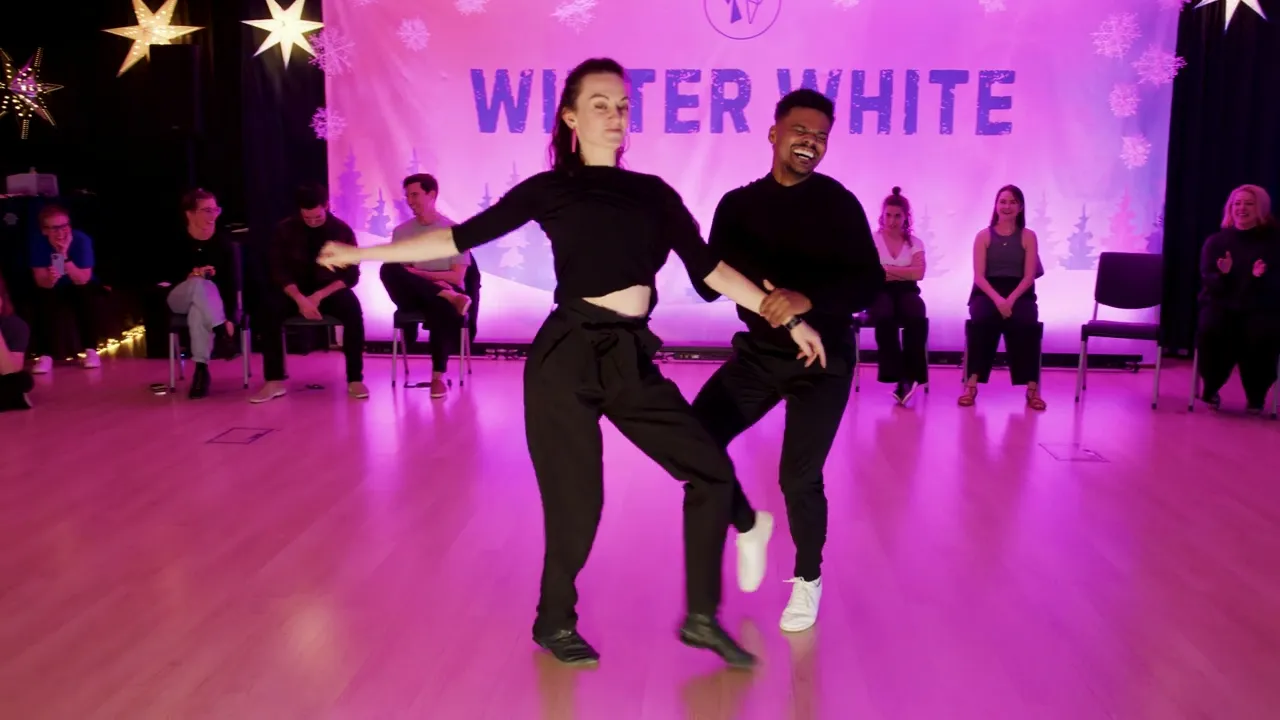 Igor Pitangui & Irina Puzanova - Invitational Jack&Jill - Winter White 2024