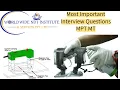 MPT Interview Questions \u0026 Answers in Hindi | Magnetic Particle Testing | MT level II Training Course