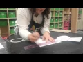 Creating the template for coil vase