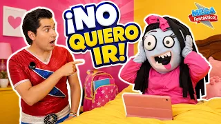 ¡La Niña Zombi NO QUIERE IR A LA ESCUELA! 🧟‍♀️📚 - Megafantastico Tv