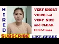 Nice and Clear self for applying HongKong Direct Hiring guide for you joyneri jobhiring