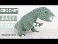 CROCHET T REX FREE PATTERN T Rex Crochet Pattern T Rex Crochet Crochet Dinosaur Pattern FREE