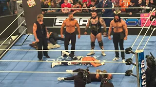 Drew McIntyre Attacks Cody Rhodes The Uso S Joins The Vision WWE Smackdown 11 14 2025 