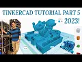 Tinkercad Tutorial Part 5 - Linear Circular Patterns Slicing Shapes