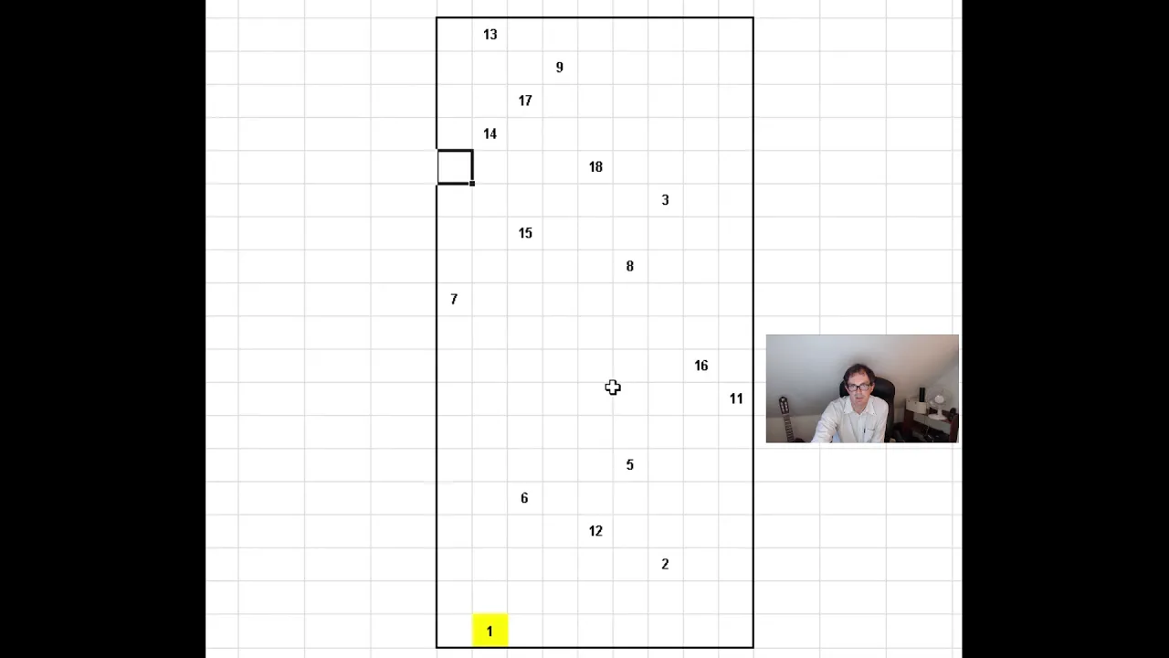 The US Puzzle Championship 2018:  Drop Area by John Bulten