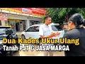 dua kades ukur ulang tanah PJT \u0026 JASA MARGA, meneruskan normalisasi kali wadas interchange karawang