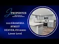1110 Krameria Street Denver CO 80220 - Lower Level