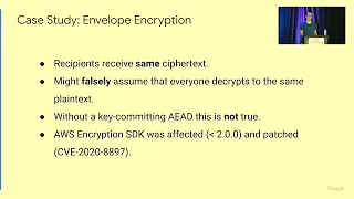 USENIX Security 22 - How to Abuse and Fix Authenticated Encryption Without Key Commitment