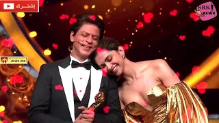 شاروخان وديبيكا هتموت من الضحك في جوائز لوكس جولدن روز مترجم 