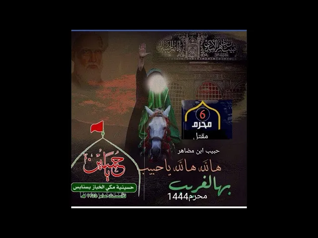 ⁣الليله ٦ محرم ١٤٤٤ هـ | الخطيب الحسيني السيد مرتضى الساده| حبيب بن مظاهر