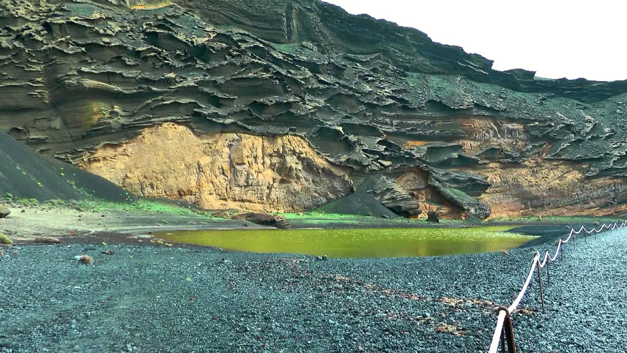 SPAIN El Golfo, Lanzarote (hd-video)