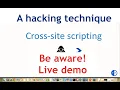 Cross site scripting XSS code explained