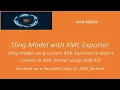 AEM Tutorial xml exporter in AEM Sling Model Exporter using custom XML Exporter in aem