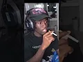 Kai cenat Smoking a cigarette🤢😧..#short #shorts #funnyvideos #funny #twitch #livestream#shortsfeed