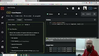 CodeWars Count Repeats
