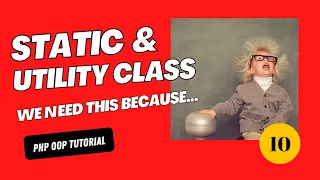 Object Oriented PHP Static Utility Class Tagalog