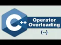 Operator Overloading -- Object Oriented Programming - Lec 18