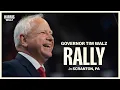 Gov Tim Walz Rally in Scranton PA