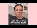 How to maintain your weight loss after Optavia