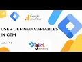 user define variable in google tag manager google tag manager gtm variables