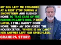 My Son Abandoned Me In A Blizzard For His Father-In-Law s Dog 7 Days Later He Regretted It