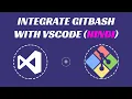 Integrate Git Bash With Vs Code For Windows hindi