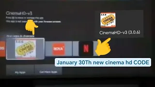 New CODE for Cinema app this Is the NEWEST VERSION 4 0 out now on Firestick or android