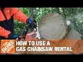 How to Use Makita Gas Chainsaw Rentals The Home Depot