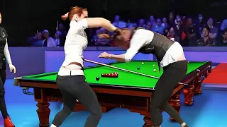 most ridiculous moments in women snooker 