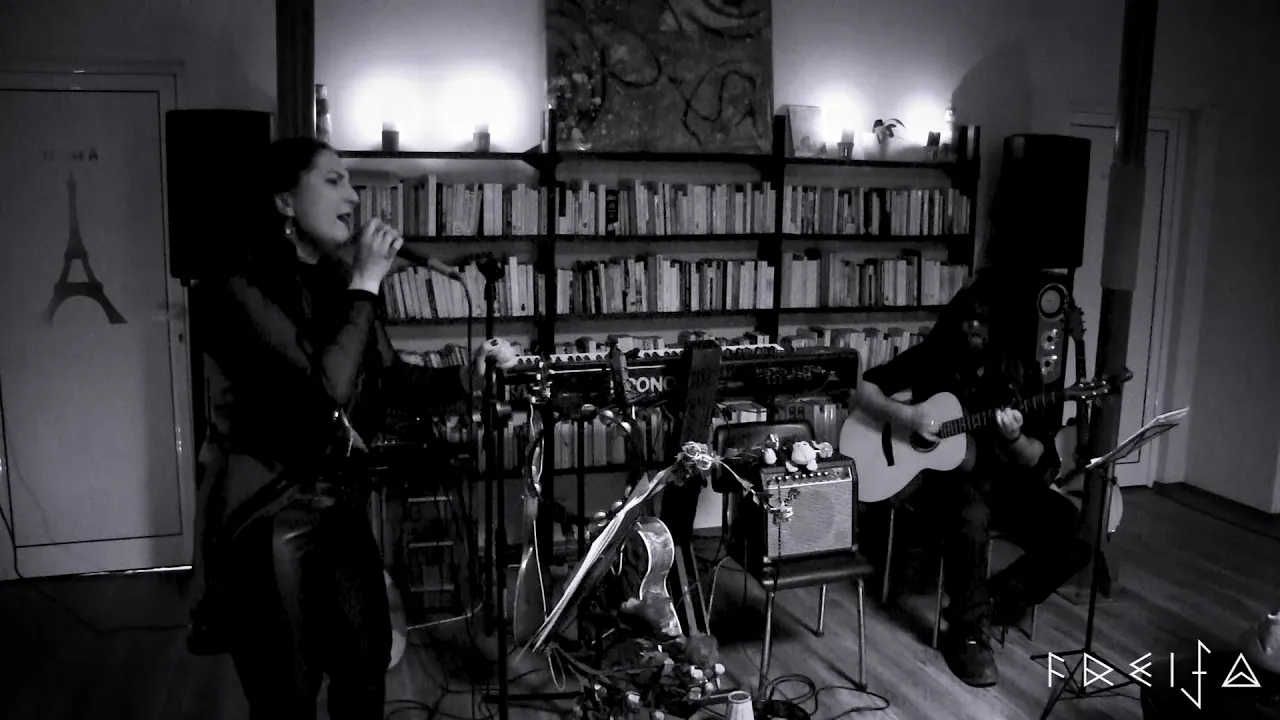Fehu - acoustic cover of Wardruna by FREIJA - B&W Fehu - acoustic cover of Wardruna by FREIJA - B&W