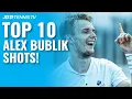 Top 10 Unreal Alexander Bublik Shots So Far