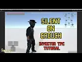 Silent on crouch Invector Tutorial for Shooter Melee Template 2022
