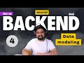Data Modeling for Backend with Mongoose