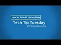 How to Tax Autofill Your Listing Tech Tip Tuesday X0001