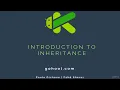 43 - Creating Inheritance Class